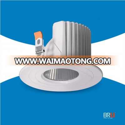 New products on china market die casting housing 30W commercial recessed gimbal led downlight