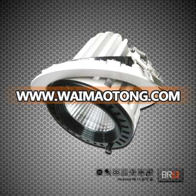 COB, 30W Rotatable,Gimbal Ceiling Recessed Downlight Retrofit/Rotatable Trunk light